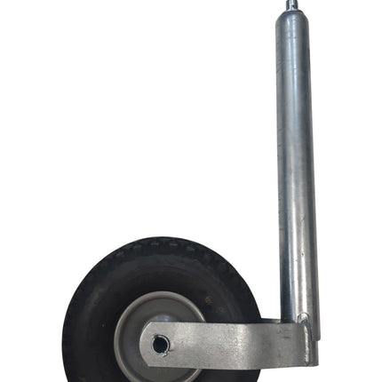 AL-KO Neuswiel Plus Alko , rond diameter 48 mm, extra lang, stalen velg met luchtband ( 260 x 85)