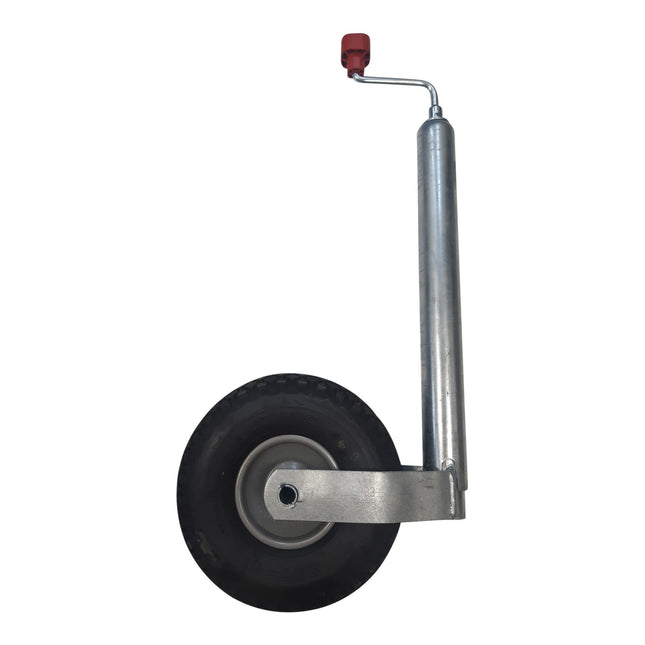 AL-KO Neuswiel Plus Alko , rond diameter 48 mm, extra lang, stalen velg met luchtband ( 260 x 85)