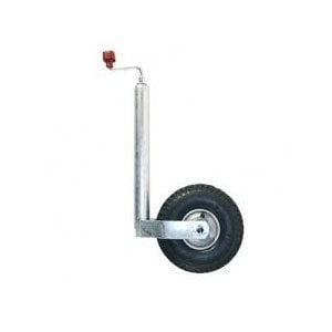 AL-KO Neuswiel Plus Alko , rond diameter 48 mm, extra lang, stalen velg met luchtband ( 260 x 85)