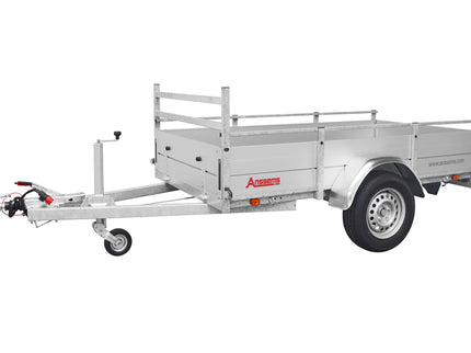 Anssems Anssems BSX 1350 bakwagen - 1350 kg bruto laadvermogen - 251x130 cm laadoppervlak - geremd