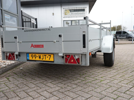 Anssems Anssems BSX 1350 bakwagen - 1350 kg bruto laadvermogen - 251x130 cm laadoppervlak - geremd