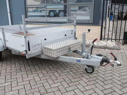 Anssems Anssems BSX 1350 bakwagen - 1350 kg bruto laadvermogen - 251x130 cm laadoppervlak - geremd
