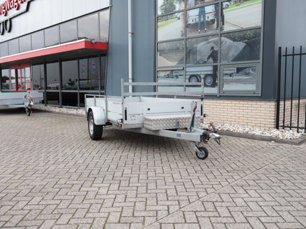Anssems Anssems BSX 1350 bakwagen - 1350 kg bruto laadvermogen - 251x130 cm laadoppervlak - geremd