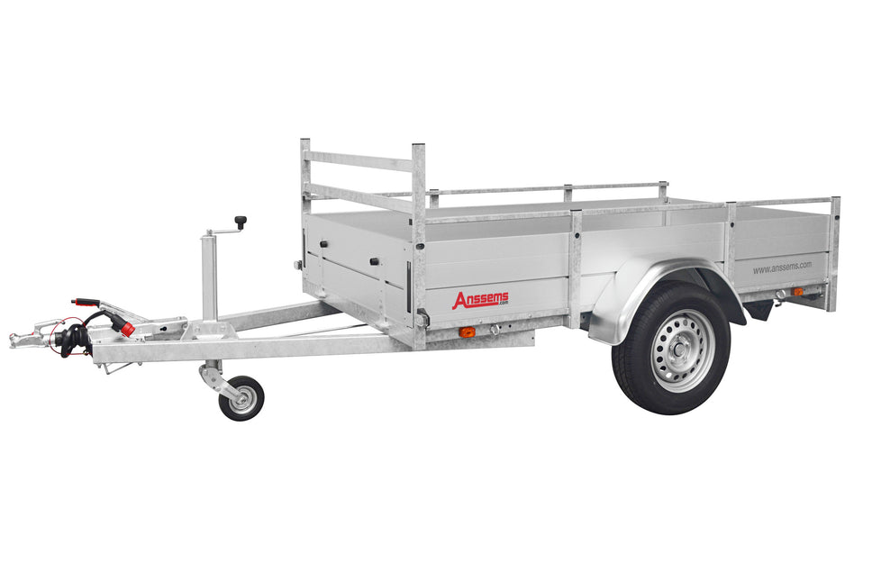 Anssems Anssems BSX 1500 bakwagen - 1500 kg bruto laadvermogen - 301x150 cm laadoppervlak - geremd