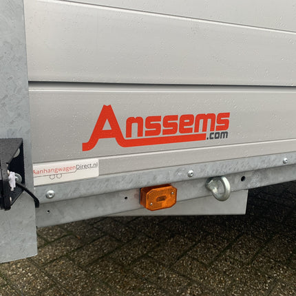 Anssems Anssems BSX 750 bakwagen - 750 kg bruto laadvermogen - 251x130 cm laadoppervlak - ongeremd
