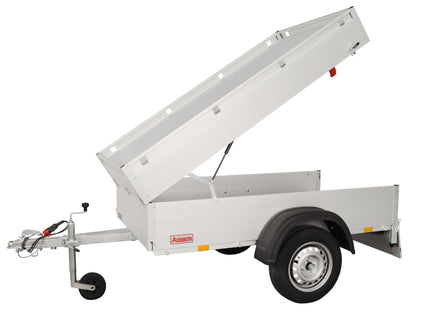 Anssems Anssems GT 500 bagagewagen - 500 kg bruto laadvermogen - 151x101x48 cm laadoppervlak - ongeremd - inclusief deksel