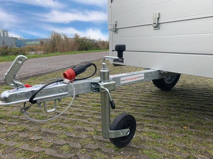 Anssems Anssems GT 500 bagagewagen - 500 kg bruto laadvermogen - 151x101x48 cm laadoppervlak - ongeremd - inclusief deksel