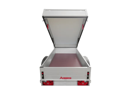 Anssems Anssems GT 750 bagagewagen - 750 kg bruto laadvermogen - 251x126x48 cm laadoppervlak - ongeremd - inclusief deksel