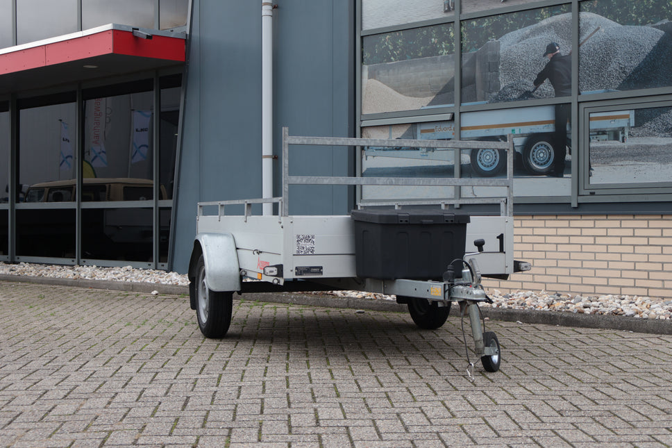 Anssems Anssems GT 750 bakwagen - 750 kg bruto laadvermogen - 251x126x30 cm laadoppervlak - ongeremd - met voorrek