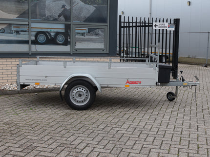 Anssems Anssems GT 750 bakwagen - 750 kg bruto laadvermogen - 251x126x30 cm laadoppervlak - ongeremd - met voorrek