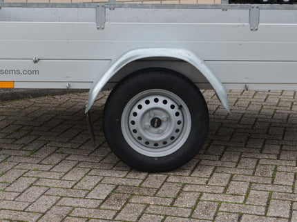 Anssems Anssems GT 750 bakwagen - 750 kg bruto laadvermogen - 251x126x30 cm laadoppervlak - ongeremd - met voorrek