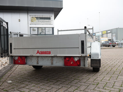 Anssems Anssems GT 750 bakwagen - 750 kg bruto laadvermogen - 251x126x30 cm laadoppervlak - ongeremd - met voorrek