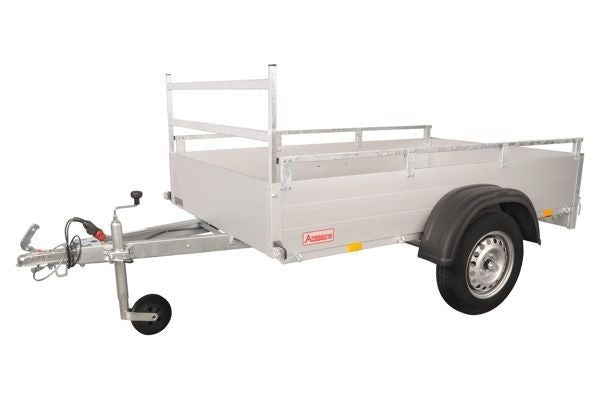 Anssems Anssems GT 750 R bakwagen - 750 kg bruto laadvermogen - 251x126 cm laadoppervlak - ongeremd - inclusief reling en voorrek