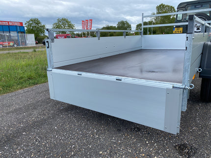 Anssems Anssems GT 750 R bakwagen - 750 kg bruto laadvermogen - 251x126 cm laadoppervlak - ongeremd - inclusief reling en voorrek