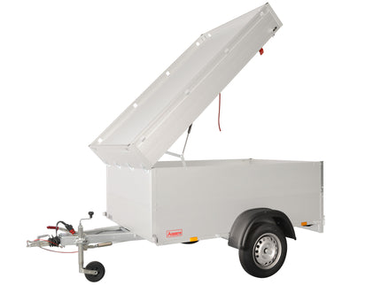 Anssems Anssems GTB 1200 VT1 bagagewagen - 1200 kg bruto laadvermogen - 251x126x83 cm laadoppervlak - geremd - inclusief deksel