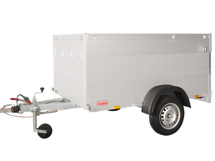 Anssems Anssems GTB 1200 VT1 bagagewagen - 1200 kg bruto laadvermogen - 251x126x83 cm laadoppervlak - geremd - inclusief deksel