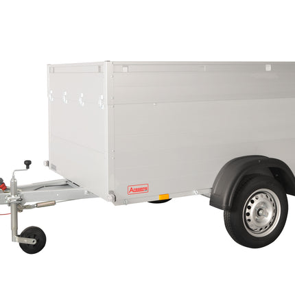 Anssems Anssems GTB 1200 VT1 bagagewagen - 1200 kg bruto laadvermogen - 251x126x83 cm laadoppervlak - geremd - inclusief deksel