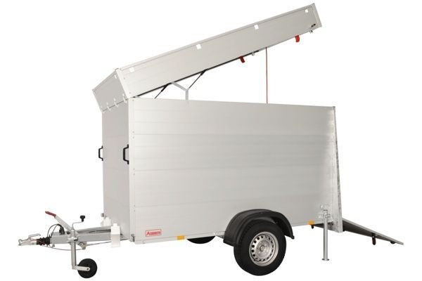 Anssems Anssems GTB 1200 VT3 HT gesloten aanhanger - 1200 kg bruto laadvermogen - 251x126x153 cm laadoppervlak - geremd - inclusief deksel en achterklep