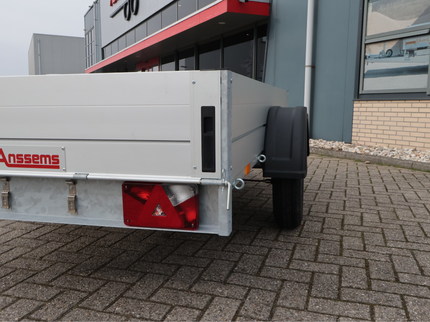 Anssems Anssems GTB 750 bakwagen - 750 kg bruto laadvermogen - 251x126 cm laadoppervlak - geremd