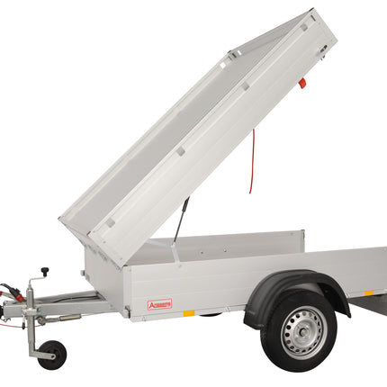 Anssems Anssems GTB 750 HT bagagewagen - 750 kg bruto laadvermogen - 211x126x48 cm laadoppervlak - geremd - inclusief deksel