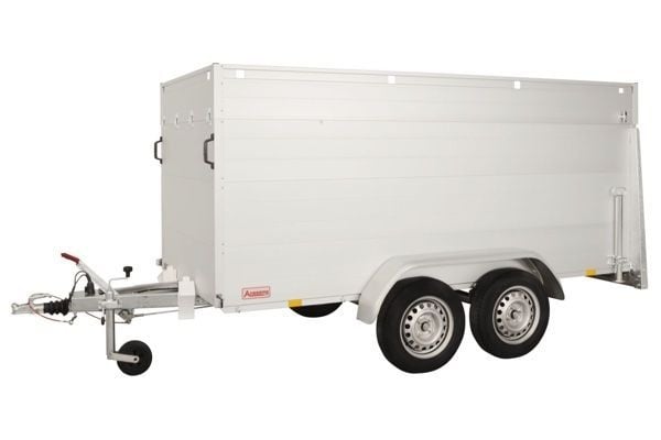 Anssems Anssems GTT 1500 VT2 HT gesloten aanhanger - 1500 kg bruto laadvermogen - 301x126x118 cm laadoppervlak - geremd - inclusief deksel en achterklep