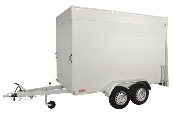 Anssems Anssems GTT 2500 VT4 HT gesloten aanhanger - 2500 kg bruto laadvermogen - 301x151x188 cm laadoppervlak - geremd - inclusief deksel en achterklep