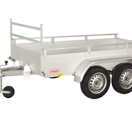 Anssems Anssems GTT 750 R bakwagen - 750 kg bruto laadvermogen - 251x126 cm laadoppervlak - ongeremd - inclusief reling en voorrek