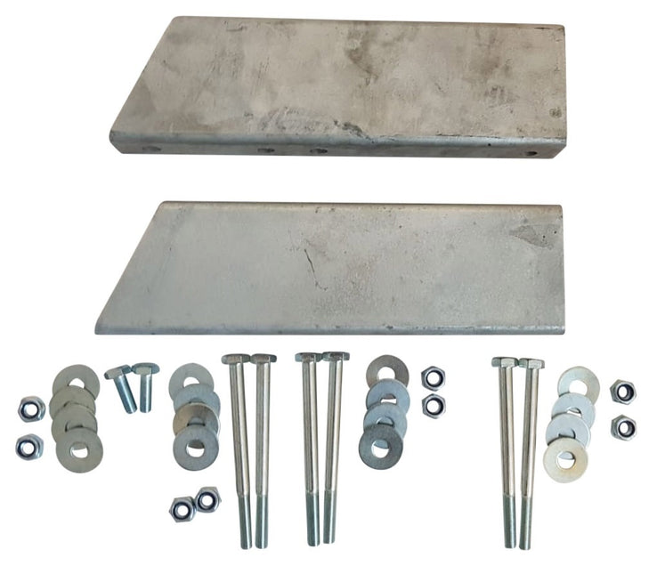 Anssems Hulco koppelingsverhogers - 10 cm - inclusief montagematerialen