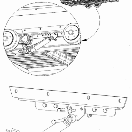 Anssems Hulco MEDAX/TERRAX schokbrekers 1500 kg - as 2/3 of 2/2