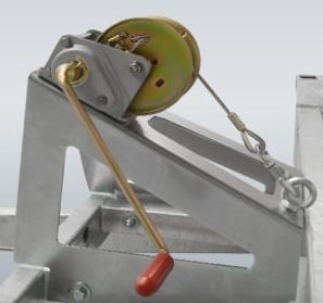 Anssems Hulco Terrax - lier voorgemonteerd op steun