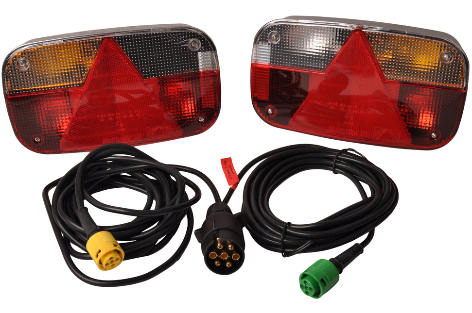 Aspock 7-polige Aspock Multipoint 3 verlichtingsset met 5 meter hoofdkabel