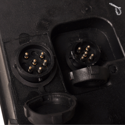 Aspock Achterlicht - Aspock Earpoint 4 - links - 5/8-polige connector