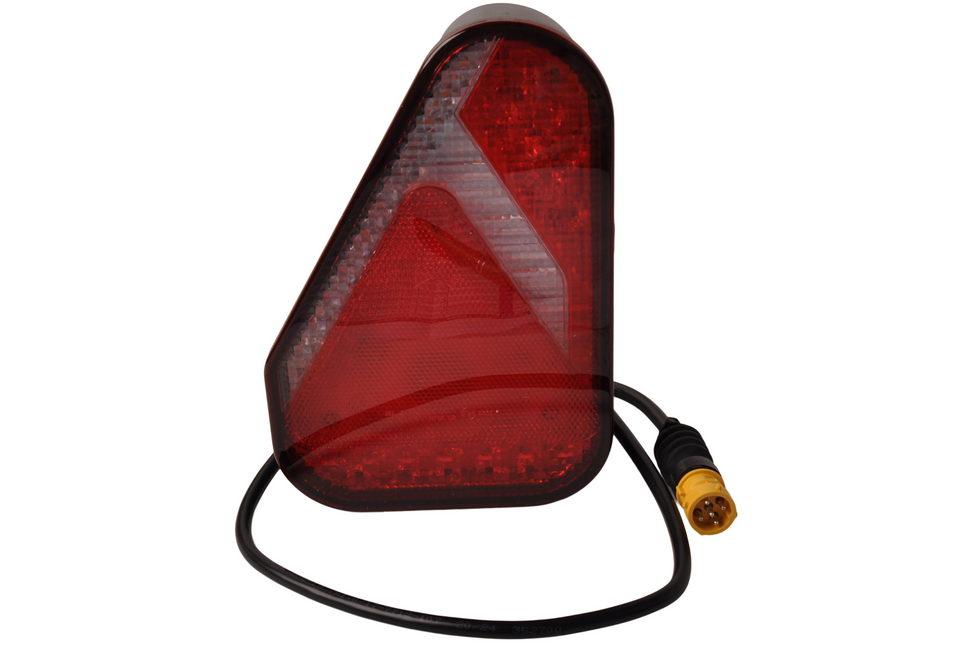 Aspock Achterlicht - Aspock Earpoint LED - links - 146x219x52,5 mm - inclusief mistlamp