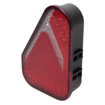 Aspock Achterlicht - Aspock Earpoint LED - links - 146x219x52,5 mm - inclusief mistlamp