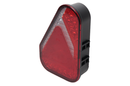 Aspock Achterlicht - Aspock Earpoint LED - links - 146x219x52,5 mm - inclusief mistlamp