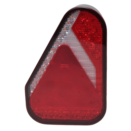 Aspock Achterlicht - Aspock Earpoint LED - links - 146x219x52,5 mm - inclusief mistlamp