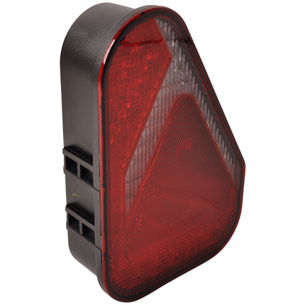 Aspock Achterlicht - Aspock Earpoint LED - rechts - 146x219x52,5 mm - inclusief achteruitrijverlichting