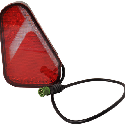 Aspock Achterlicht - Aspock Earpoint LED - rechts - 146x219x52,5 mm - inclusief achteruitrijverlichting