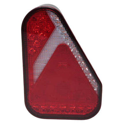 Aspock Achterlicht - Aspock Earpoint LED - rechts - 146x219x52,5 mm - inclusief achteruitrijverlichting