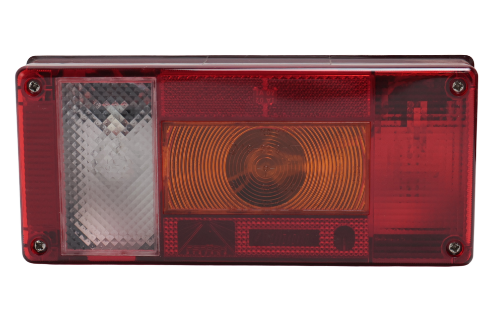 Aspock Achterlicht - Aspock Midipoint 1 - rechts - 220x100x52 mm - 5-polige connector