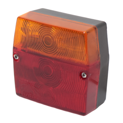 Aspock Achterlicht - Aspock Minipoint - links/rechts - 5-polige connector - inclusief kentekenverlichting