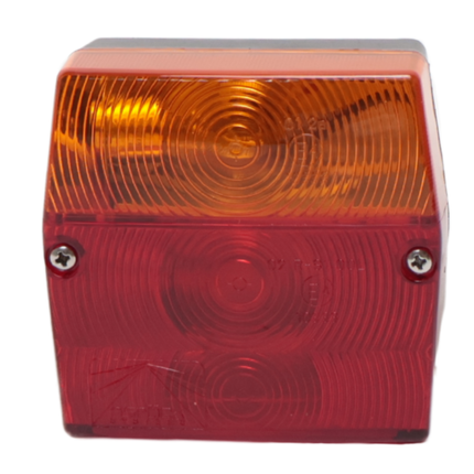 Aspock Achterlicht - Aspock Minipoint - links/rechts - 5-polige connector - inclusief kentekenverlichting