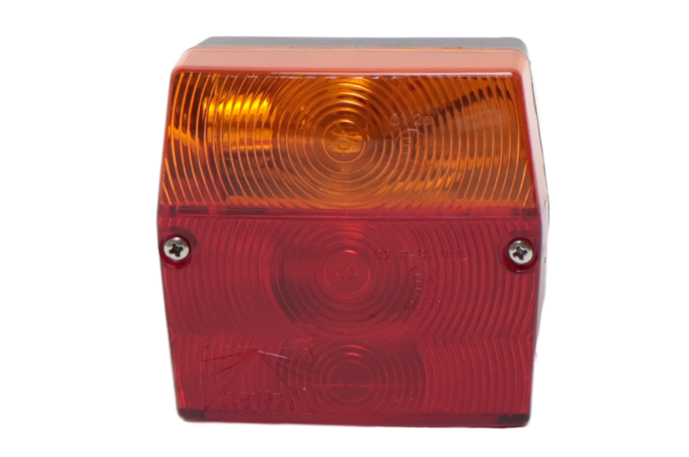 Aspock Achterlicht - Aspock Minipoint - links/rechts - 5-polige connector - inclusief kentekenverlichting