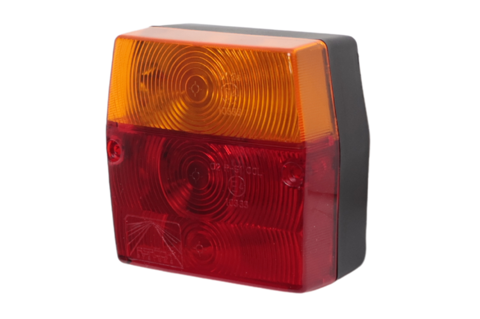 Aspock Achterlicht - Aspock Minipoint - links/rechts - 98x90x49 mm - tule aansluiting