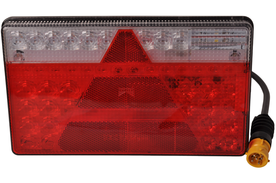 Aspock Achterlicht - Aspock MultiLED 2 - links - 240,7x140,7x54 mm - 35-0203-067