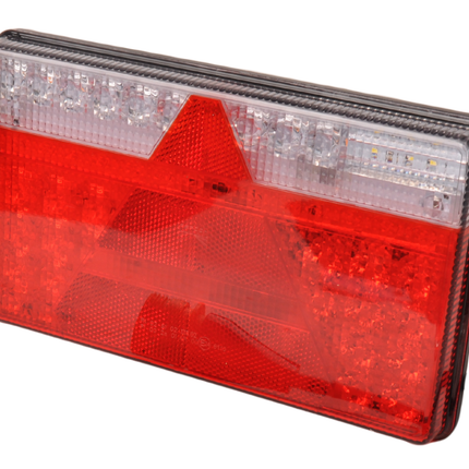 Aspock Achterlicht - Aspock MultiLED 2 - links - 240x140x35 mm - volledig LED - 7-polige ASS2 stekker - waterdicht