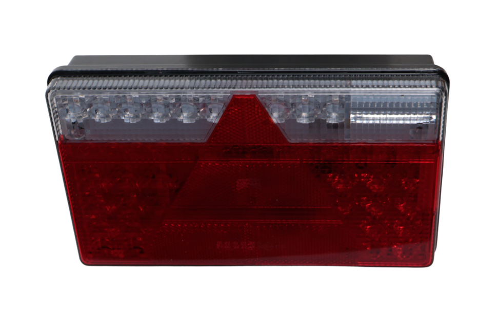 Aspock Achterlicht - Aspock MultiLED 2 - links - 240x140x54 mm - volledig LED - 8-polige connector - 50 cm kabel