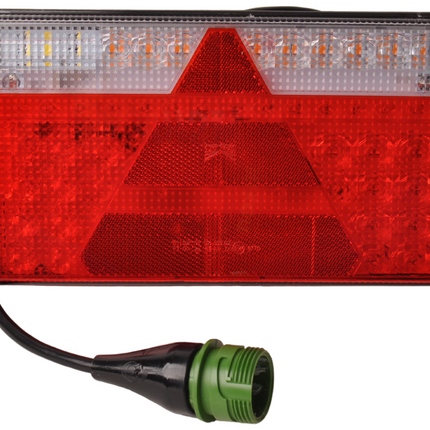 Aspock Achterlicht - Aspock MultiLED 2 - rechts - 240x140x35 mm - volledig LED - 7-polige ASS2 stekker - waterdicht