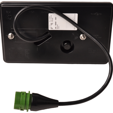 Aspock Achterlicht - Aspock MultiLED 2 - rechts - 240x140x35 mm - volledig LED - 7-polige ASS2 stekker - waterdicht