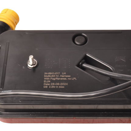 Aspock Achterlicht - Aspock MultiLED 4 - links - 241x141x71  mm - 7 polige ASS2 stekker - waterdicht